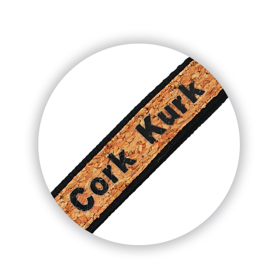 Kurk met Polyester Keycord